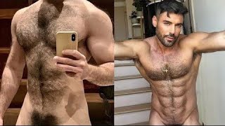 Tall Pure Muscular Hairy Men Bodybuilders, Popular Hairy Boys Hunks Celebrities Of The Year 2023 🔥