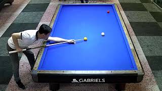 [큐스코] 2018-08-30에 MVL Billiards 엠블 에서 김동룡 선수 5이닝에 하이런 15점을 기록 / Avg . 2.353