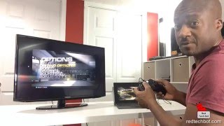 Gameplay on Surface Pro 4 with XBox 1 Controller and Wireless Link to TV
