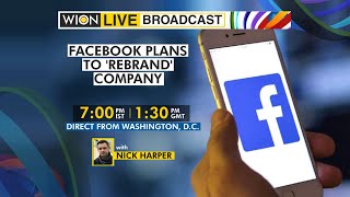 WION Live Broadcast| Facebook plans to 'rebrand' company| Will Zuckerberg reveal a 'metaverse' plan?