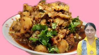 Fish Head  With Cabbage Chenchada Recipe|Odisha Fish head Chenchada|