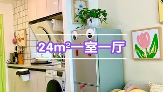 24m²一室一厅 | 两狗一猫 沉浸式宅家~