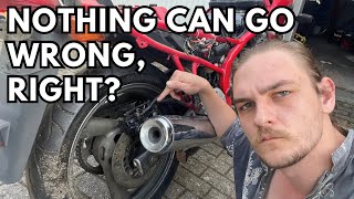 Putting New Brakes on my Motorcycle with Zero Experience / Yamaha XJ 600 4BR