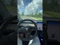 tesla model 3 s com piloto automático ligado andando sozinho. 🚘 tesla teslamodel3