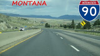 Interstate 90 - Montana eastbound [FULL LENGTH VIDEO]