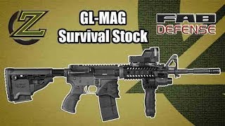 ZAHAL - FAB Defense - M4 'Survival' Buttstock