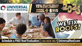 Universal Roof \u0026 Contracting 2025 New Year Special