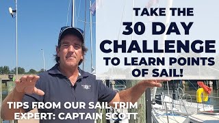 30 Day Challenge to Learn Wind Direction and Points of Sail