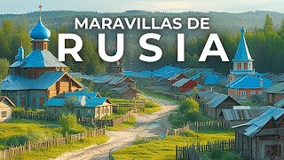 Maravillas de RUSIA | Los LUGARES más FASCINANTES de RUSIA | Vídeo de viaje en 4K