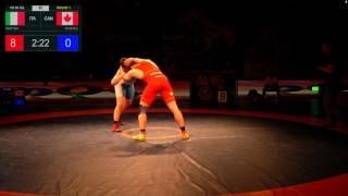 FS 96 kg  | ITA  Simone IANNATTONI Vs CAN Arjun SAHOTA  | 26 Maggio 2017