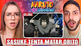 (OBITO É DERROTADO!) Professora de Geografia ASSISTE NARUTO SHIPPUDEN｜EPISÓDIO 387｜REACT