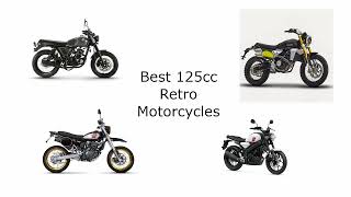 Best retro 125cc motorcycles