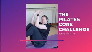 Pilates core challenge #rollingback #shorts