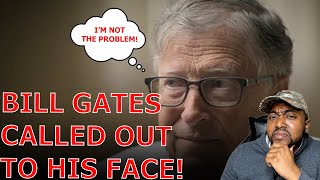 Bill Gates CONFRONTED On His HYPOCRISY Of Trying To Be Climate Jesus While Flying Private Jets!