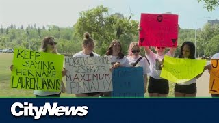 Loved ones remember murdered Edmonton woman with memorial walk