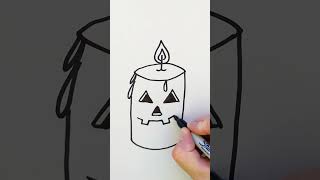 Pumpkin Candle 🕯️ Halloween Ideas