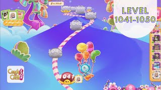 #105 Candy Crush Jelly Saga ［ LV.1041-1050 ］キャンディクラッシュゼリー攻略 レベルクリア