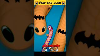 worms zone.io 001 top 1 troll epic saamp snake game slither snake worms #shorts #worms #snake #top