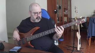 Easy Livin' - Uriah Heep (bass cover)