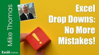 Excel - Reduce Data Entry Errors with an Automatically Updating Drop-Down List
