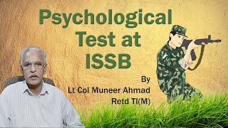 Psychological Tests - ISSB, OPI, Word Association, Sentence Completion, Picture Story, Pointer Story