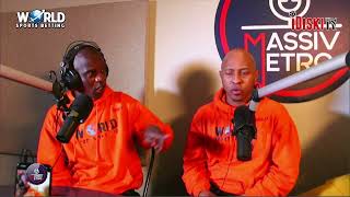 Chiefs vs Sundowns in MTN | Junior Khanye & Nkululeko My Brother