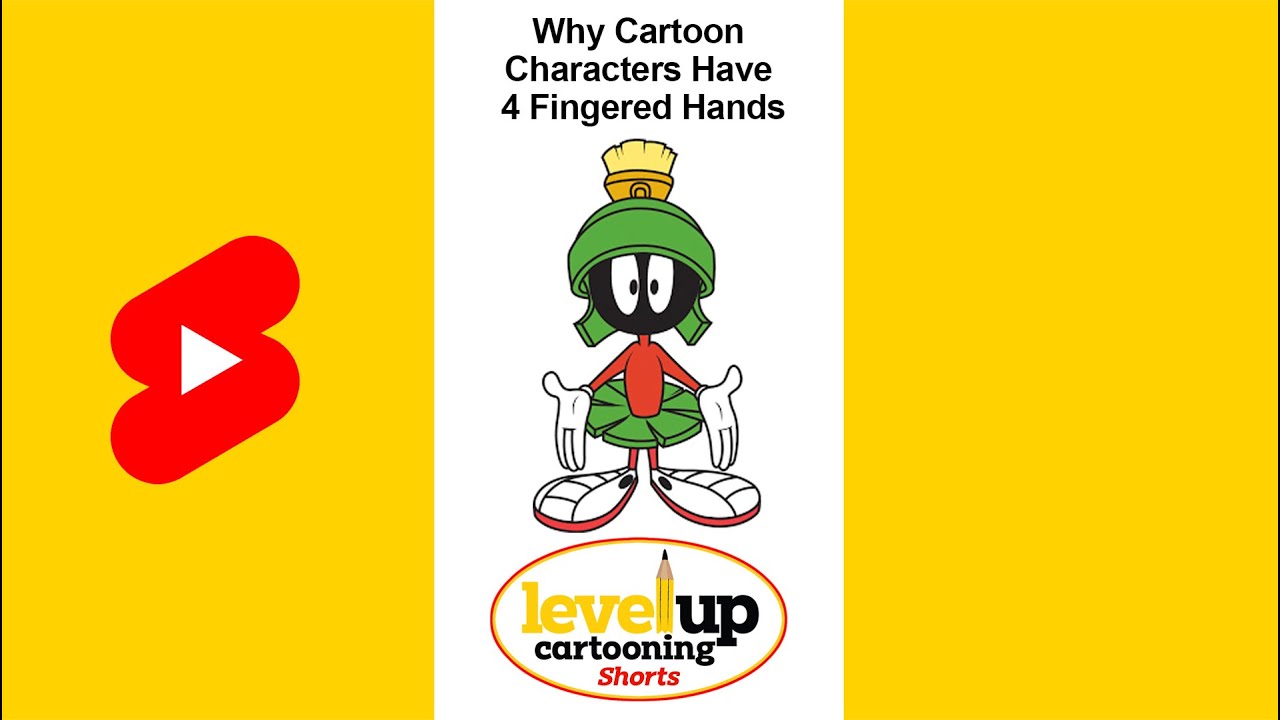 Why Do Cartoons Only Have 4 Fingers