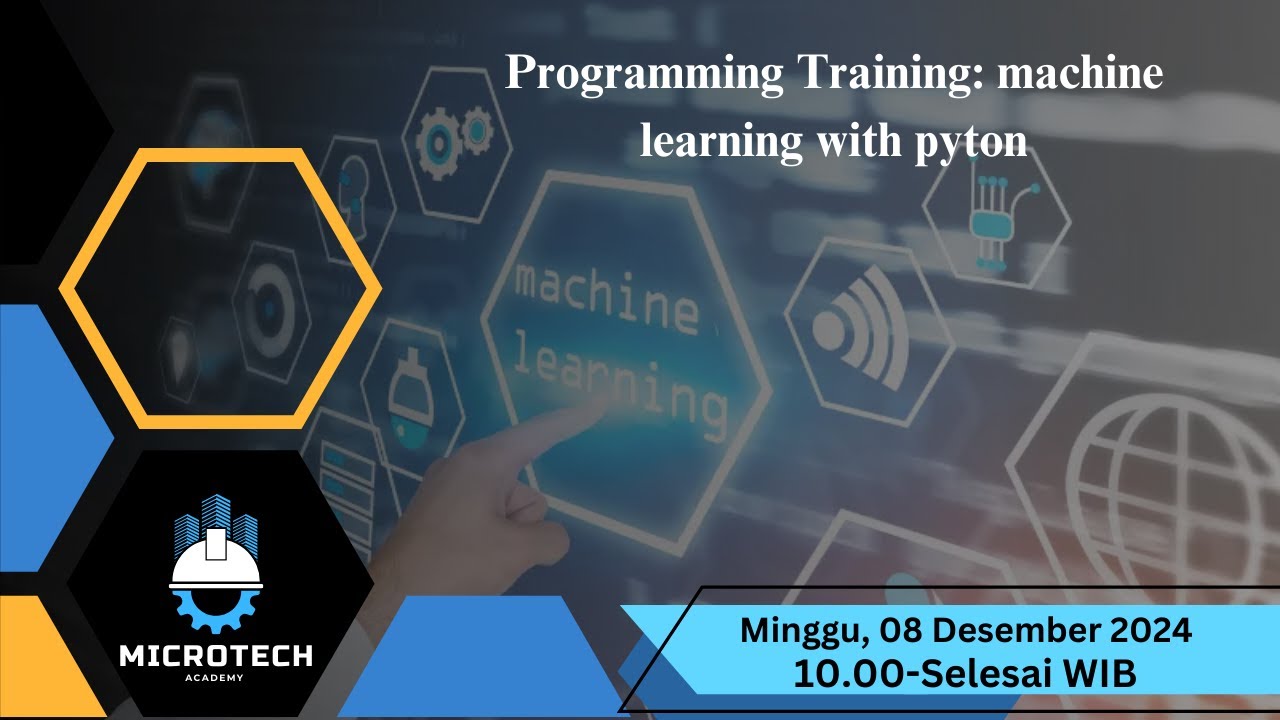 Programming Training Machine Learning With Pyton Youtube
