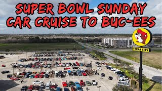 Super Bowl Car Cruise to Buc-ees | Texas City 2025