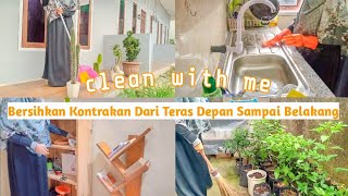 CLEAN WITH ME 🌻 Bersih-bersih Rumah Kontrakan Petakan Minimalis