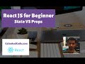 Learn React JS | State VS Props