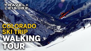 EPIC Heli-Skiing in Telluride, Colorado and Its Unbelievable Wild West History | Walk With T+L