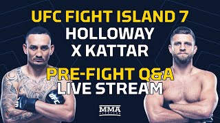UFC Fight Island 7: Holloway vs. Kattar Pre-Fight Q&A Live Stream - MMA Fighting