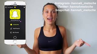 Workout Routine | Back to school | Hannah Meloche