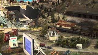 HO Model Train Layout at Durango and Silverton Railroad Museum HD