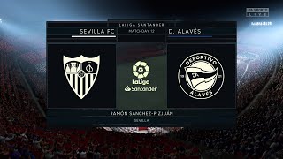 FIFA 22 | Sevilla FC vs Deportivo Alavés - Ramón Sánchez-Pizjuán | Gameplay