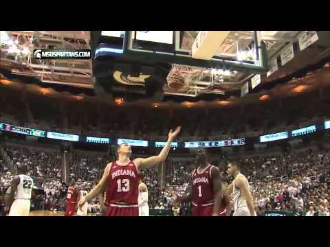 Michigan State Basketball Vs. Indiana: January 21, 2014 - YouTube