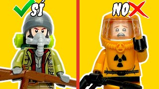 ¿Cómo SOBREVIVIR en una GUERRA NUCLEAR? ¡Versión LEGO!