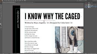 5 | Walkthrough Poetry Layout | Final Details and Crediting the Artist