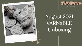 August 2021 Yarnable Unboxing