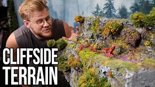 PLAY AND DISPLAY! Terrain built for the shelf and the table - Cliffside Encounter
