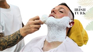 Hot Towel Shave - ASMR