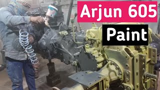 Arjun 605 Paint | Tractor modified workshop