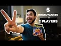 5 Board Games for 2 Players | Best at Two-Player