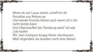 Blumentopf - Autos und Frauen Lyrics