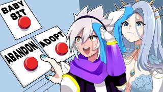 BABYSIT 🤱 ADOPT 👪 ABANDON ❌ w/ CY YU