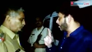 Waris Pathan Abuses Police | Mumbai Live