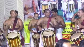 Triple Thayambaka by Mattannur Sankarankutty Marar at Kunissery