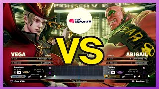 【SFV CE】Tourniquet (VEGA) vs CoolKtg (ABIGAIL) ▰ STREET FIGHTER V CE | High Level Gameplay