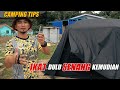 CAMPING TIPS | WAJIB CUBA!! CARA IKAT TALI TERPALING MUDAH RUNGKAI (SIMPLE TUTORIAL)